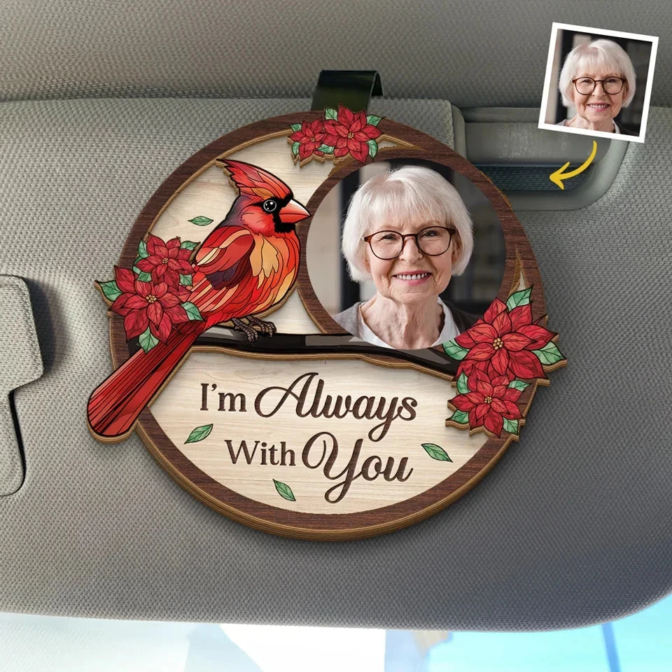 Custom Photo Though You Are Gone, Your Spirit Lives On - Memorial Personalized Custom Car Visor Clip - Sympathy Gift For Family Members 1 Custom Photo Though You Are Gone, Your Spirit Lives On - Memorial Personalized Custom Car Visor Clip - Sympathy Gift For Family Members