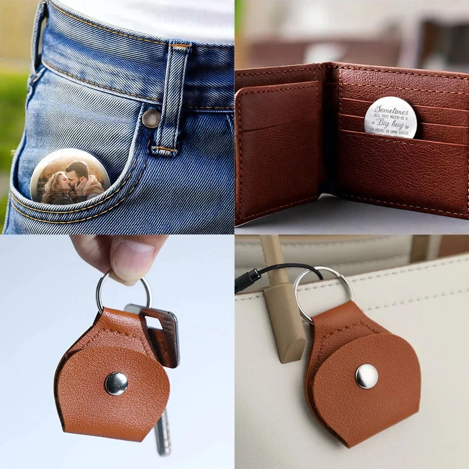 Custom Photo Sometimes All You Need Is A Big Hug - Couple Personalized Custom Pocket Hug - Gift For Husband Wife, Anniversary 5 Custom Photo Sometimes All You Need Is A Big Hug - Couple Personalized Custom Pocket Hug - Gift For Husband Wife, Anniversary - Image 5