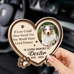 Custom Photo No Longer By My Side But Forever In My Heart - Memorial Personalized Custom Car Visor Clip - Sympathy Gift For Pet Owners, Pet Lovers 6 Custom Photo No Longer By My Side But Forever In My Heart - Memorial Personalized Custom Car Visor Clip - Sympathy Gift For Pet Owners, Pet Lovers -Pawfect House Store 676e599338f54