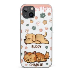 The Love Of A Pet Is Unconditional - Dog & Cat Personalized Custom 3D Inflated Effect Printed Clear Phone Case - Gift For Pet Owners, Pet Lovers
