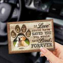 Custom Photo Your Paws Left Tracks On My Heart - Memorial Personalized Custom Car Visor Clip - Sympathy Gift For Pet Owners, Pet Lovers 6 Custom Photo Your Paws Left Tracks On My Heart - Memorial Personalized Custom Car Visor Clip - Sympathy Gift For Pet Owners, Pet Lovers -Pawfect House Store 6775dbce5c315