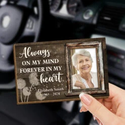 Custom Photo Forever In Our Hearts, You Will Remain - Memorial Personalized Custom Car Visor Clip - Sympathy Gift For Family Members 6 Custom Photo Forever In Our Hearts, You Will Remain - Memorial Personalized Custom Car Visor Clip - Sympathy Gift For Family Members -Pawfect House Store 6775f95a1b5cc