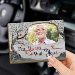 Custom Photo We're Always With You - Memorial Personalized Custom Car Visor Clip - Sympathy Gift For Family Members 6 Custom Photo We're Always With You - Memorial Personalized Custom Car Visor Clip - Sympathy Gift For Family Members -Pawfect House Store 6775f9eee7388