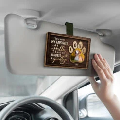 Custom Photo Paw Prints Fade, But Memories Remain - Memorial Personalized Custom Car Visor Clip - Sympathy Gift For Pet Owners, Pet Lovers 7 Custom Photo Paw Prints Fade, But Memories Remain - Memorial Personalized Custom Car Visor Clip - Sympathy Gift For Pet Owners, Pet Lovers -Pawfect House Store 6775fc8782274