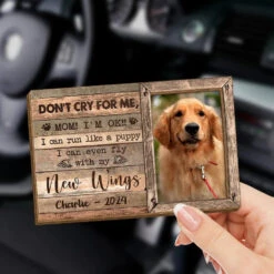 Custom Photo Forever Loved, Now Flying High With Angel Wings - Memorial Personalized Custom Car Visor Clip - Sympathy Gift For Pet Owners, Pet Lovers 6 Custom Photo Forever Loved, Now Flying High With Angel Wings - Memorial Personalized Custom Car Visor Clip - Sympathy Gift For Pet Owners, Pet Lovers -Pawfect House Store 6775ff59dd357