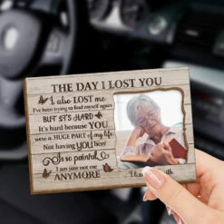 Custom Photo You Will Always Be A Part Of Us - Memorial Personalized Custom Car Visor Clip - Sympathy Gift For Family Members -Pawfect House Store 677600346c0e0