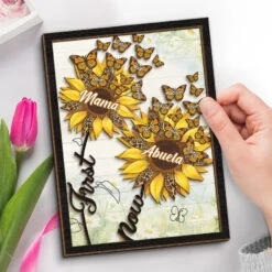 Home Is Wherever You Are - Family Personalized Custom 2-Layered Wooden Plaque With Stand - Gift For Mom, Grandma 8 Home Is Wherever You Are - Family Personalized Custom 2-Layered Wooden Plaque With Stand - Gift For Mom, Grandma -Pawfect House Store 677b42a48198f