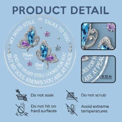 My Heart Still Looks For You - Memorial Personalized Custom Car Ornament - Acrylic Custom Shaped - Sympathy Gift For Family Members -Pawfect House Store 677b60f1e457f