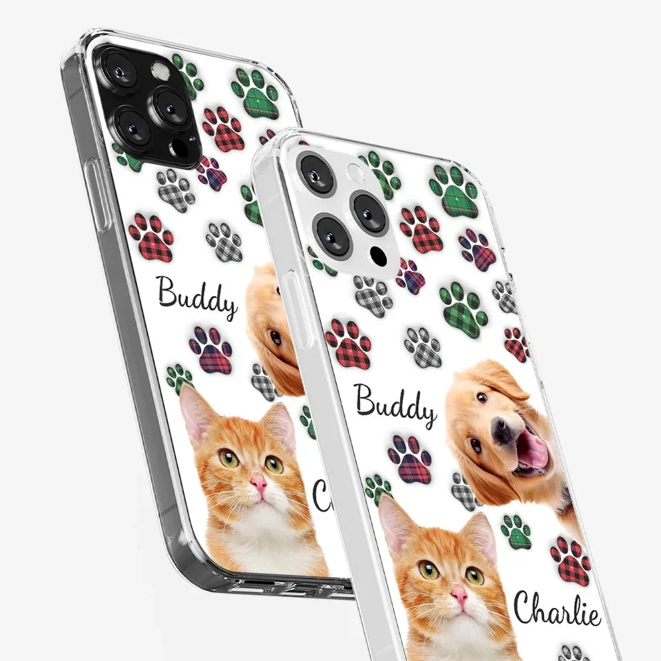 Custom Photo My Best Friend Has Four Paws - Dog & Cat Personalized Custom 3D Inflated Effect Printed Clear Phone Case - Gift For Pet Owners, Pet Lovers 5 Custom Photo My Best Friend Has Four Paws - Dog & Cat Personalized Custom 3D Inflated Effect Printed Clear Phone Case - Gift For Pet Owners, Pet Lovers - Image 5