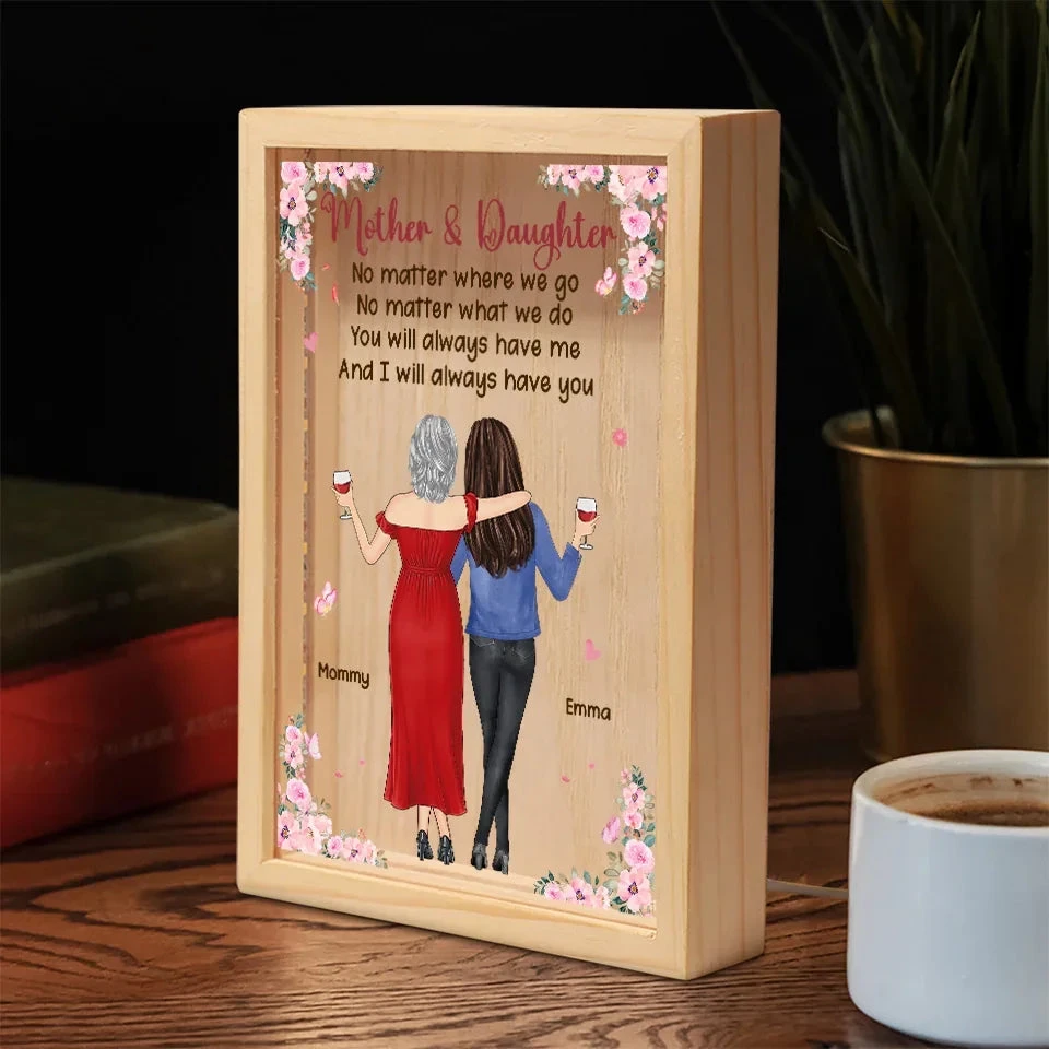 No One Will Ever Love You Like Your Mom Does - Family Personalized Custom Frame Light Box - Gift For Mom, Daughter 3 No One Will Ever Love You Like Your Mom Does - Family Personalized Custom Frame Light Box - Gift For Mom, Daughter - Image 3