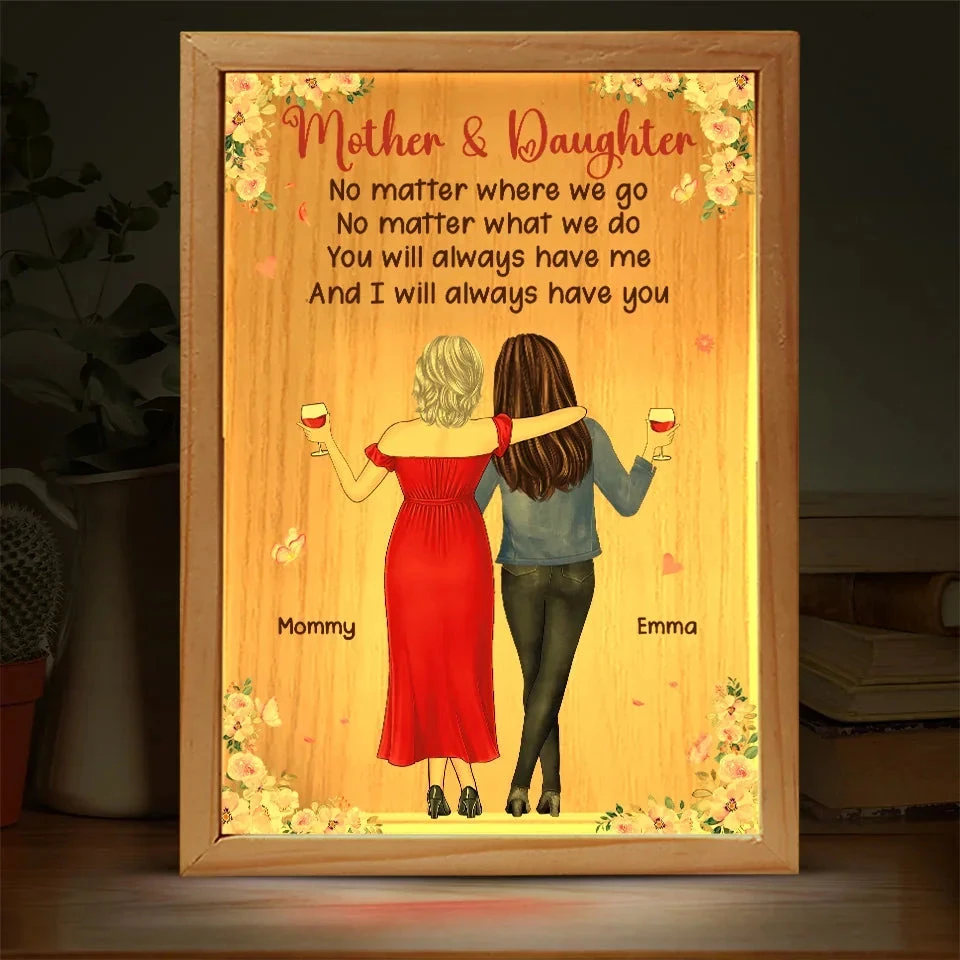 No One Will Ever Love You Like Your Mom Does - Family Personalized Custom Frame Light Box - Gift For Mom, Daughter 1 No One Will Ever Love You Like Your Mom Does - Family Personalized Custom Frame Light Box - Gift For Mom, Daughter