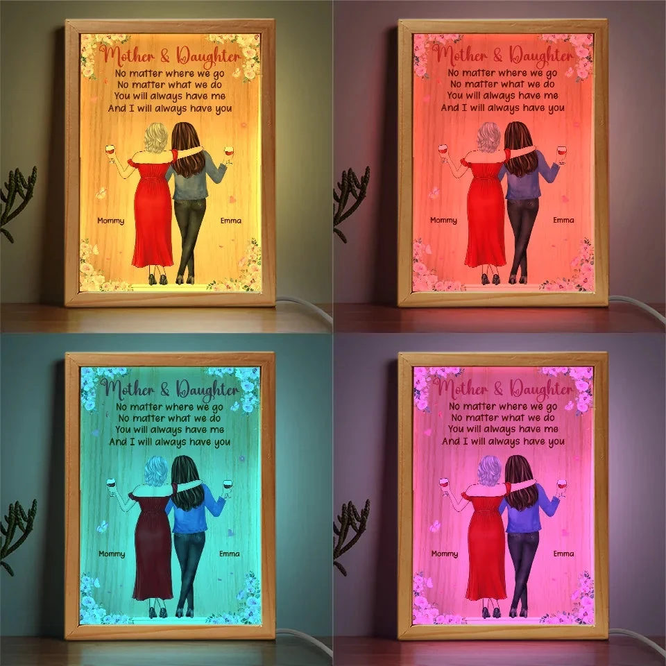 No One Will Ever Love You Like Your Mom Does - Family Personalized Custom Frame Light Box - Gift For Mom, Daughter 5 No One Will Ever Love You Like Your Mom Does - Family Personalized Custom Frame Light Box - Gift For Mom, Daughter - Image 5