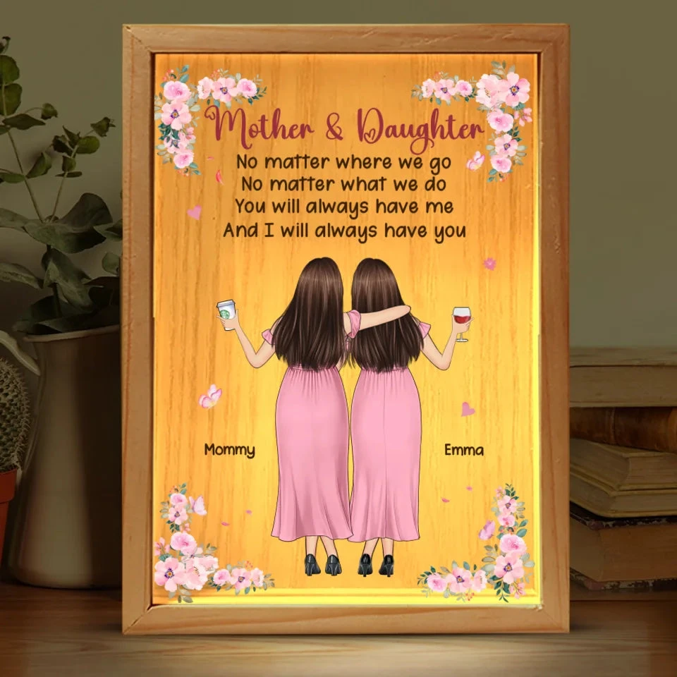 No One Will Ever Love You Like Your Mom Does - Family Personalized Custom Frame Light Box - Gift For Mom, Daughter 2 No One Will Ever Love You Like Your Mom Does - Family Personalized Custom Frame Light Box - Gift For Mom, Daughter - Image 2
