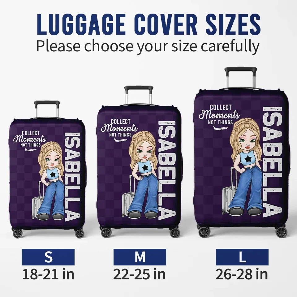 Go Where Your Heart Feels Alive - Travel Personalized Custom Luggage Cover - Summer Vacation Gift, Gift For Adventure Travel Lovers 6 Go Where Your Heart Feels Alive - Travel Personalized Custom Luggage Cover - Summer Vacation Gift, Gift For Adventure Travel Lovers - Image 6