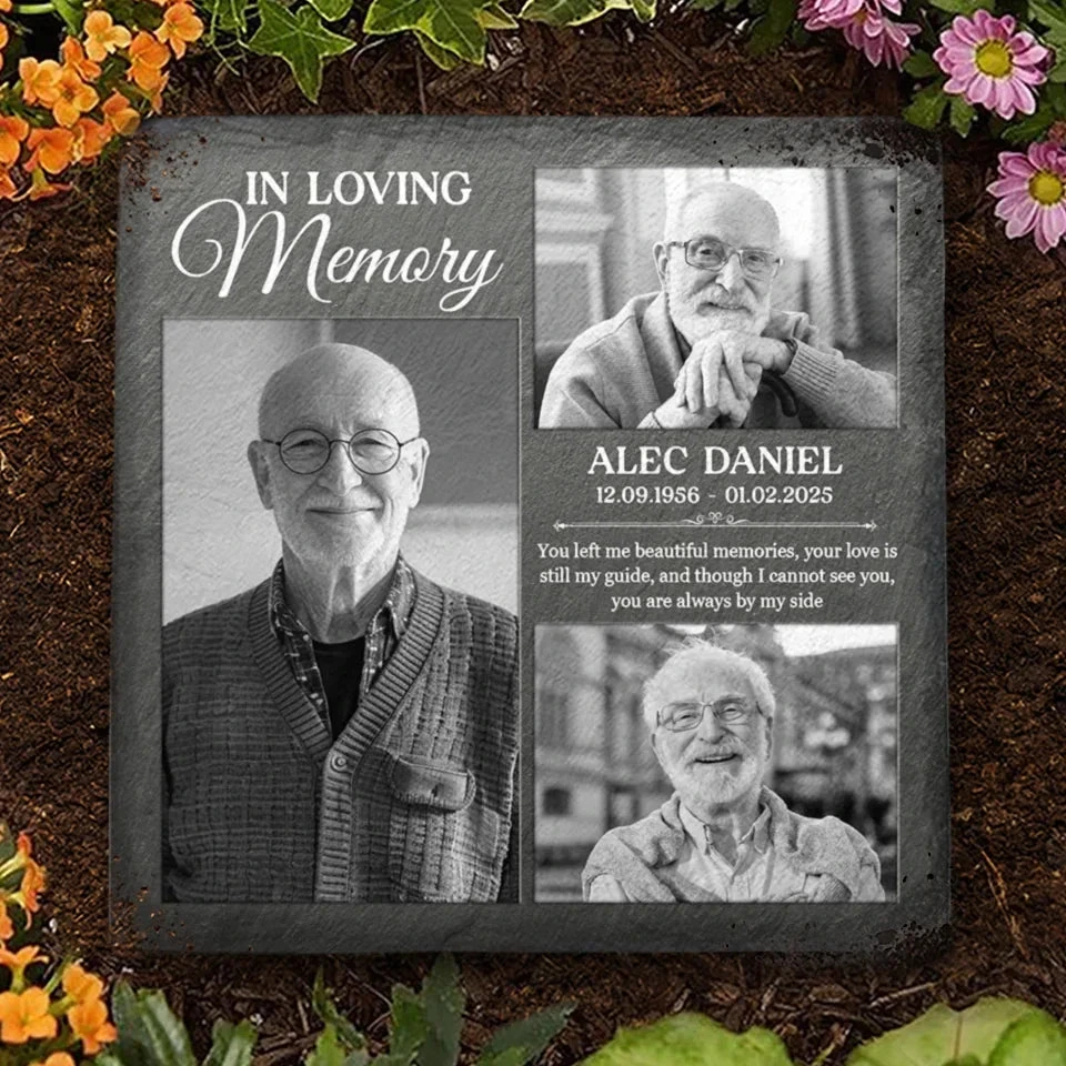 Custom Photo Your Love Is Still My Guide - Memorial Personalized Custom Square Shaped Stone With Stand - Sympathy Gift For Family Members 6 Custom Photo Your Love Is Still My Guide - Memorial Personalized Custom Square Shaped Stone With Stand - Sympathy Gift For Family Members - Image 6