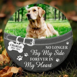 Custom Photo You Left Paw Prints On My Heart Forever - Memorial Personalized Custom Round Shaped Stone With Stand - Sympathy Gift For Pet Owners, Pet Lovers 13 Custom Photo You Left Paw Prints On My Heart Forever - Memorial Personalized Custom Round Shaped Stone With Stand - Sympathy Gift For Pet Owners, Pet Lovers -Pawfect House Store 677cfea7a4430