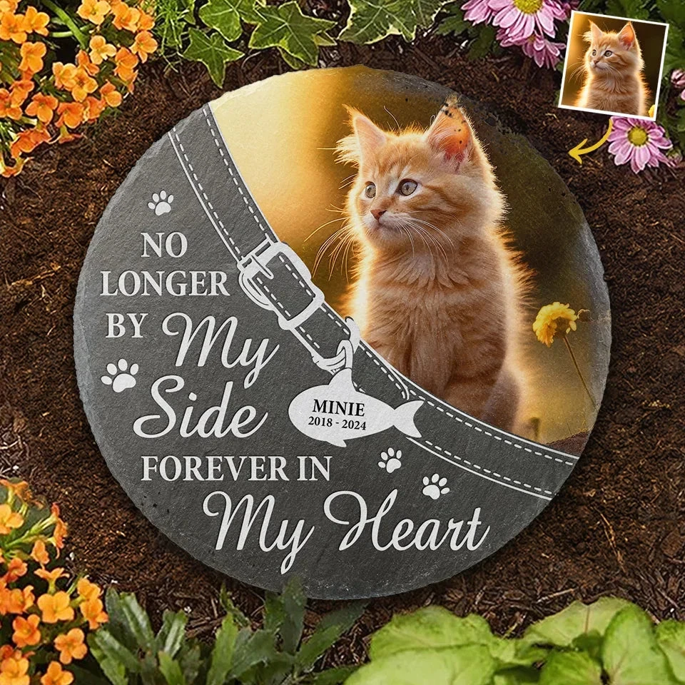 Custom Photo A Loyal Friend, A Gentle Spirit - Memorial Personalized Custom Round Shaped Stone With Stand - Sympathy Gift For Pet Owners, Pet Lovers 6 Custom Photo A Loyal Friend, A Gentle Spirit - Memorial Personalized Custom Round Shaped Stone With Stand - Sympathy Gift For Pet Owners, Pet Lovers - Image 6
