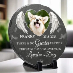 Custom Photo Your Spirit Will Always Remain With Me - Memorial Personalized Custom Round Shaped Stone With Stand - Sympathy Gift For Pet Owners, Pet Lovers 9 Custom Photo Your Spirit Will Always Remain With Me - Memorial Personalized Custom Round Shaped Stone With Stand - Sympathy Gift For Pet Owners, Pet Lovers -Pawfect House Store 677d09b4f3f7a