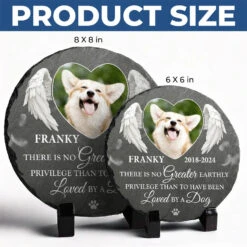 Custom Photo Your Spirit Will Always Remain With Me - Memorial Personalized Custom Round Shaped Stone With Stand - Sympathy Gift For Pet Owners, Pet Lovers 11 Custom Photo Your Spirit Will Always Remain With Me - Memorial Personalized Custom Round Shaped Stone With Stand - Sympathy Gift For Pet Owners, Pet Lovers -Pawfect House Store 677d09d467320