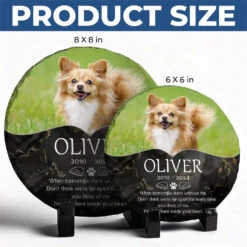 Custom Photo I'm Right Here Inside Your Heart - Memorial Personalized Custom Round Shaped Stone With Stand - Sympathy Gift For Pet Owners, Pet Lovers 11 Custom Photo I'm Right Here Inside Your Heart - Memorial Personalized Custom Round Shaped Stone With Stand - Sympathy Gift For Pet Owners, Pet Lovers -Pawfect House Store 677d1308c9f98