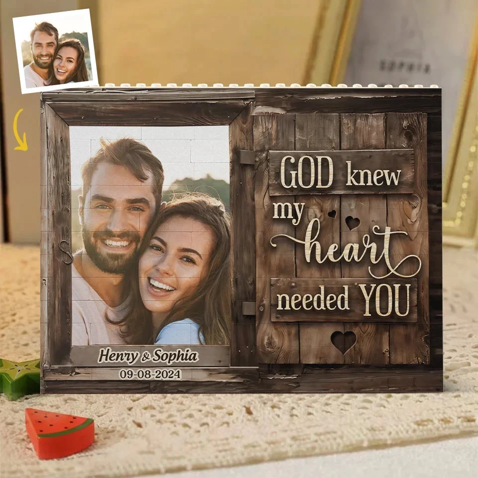 Custom Photo All Of Me Loves All Of You - Couple Personalized Custom Horizontal Rectangle Shaped Building Brick Blocks - Gift For Husband Wife, Anniversary 1 Custom Photo All Of Me Loves All Of You - Couple Personalized Custom Horizontal Rectangle Shaped Building Brick Blocks - Gift For Husband Wife, Anniversary