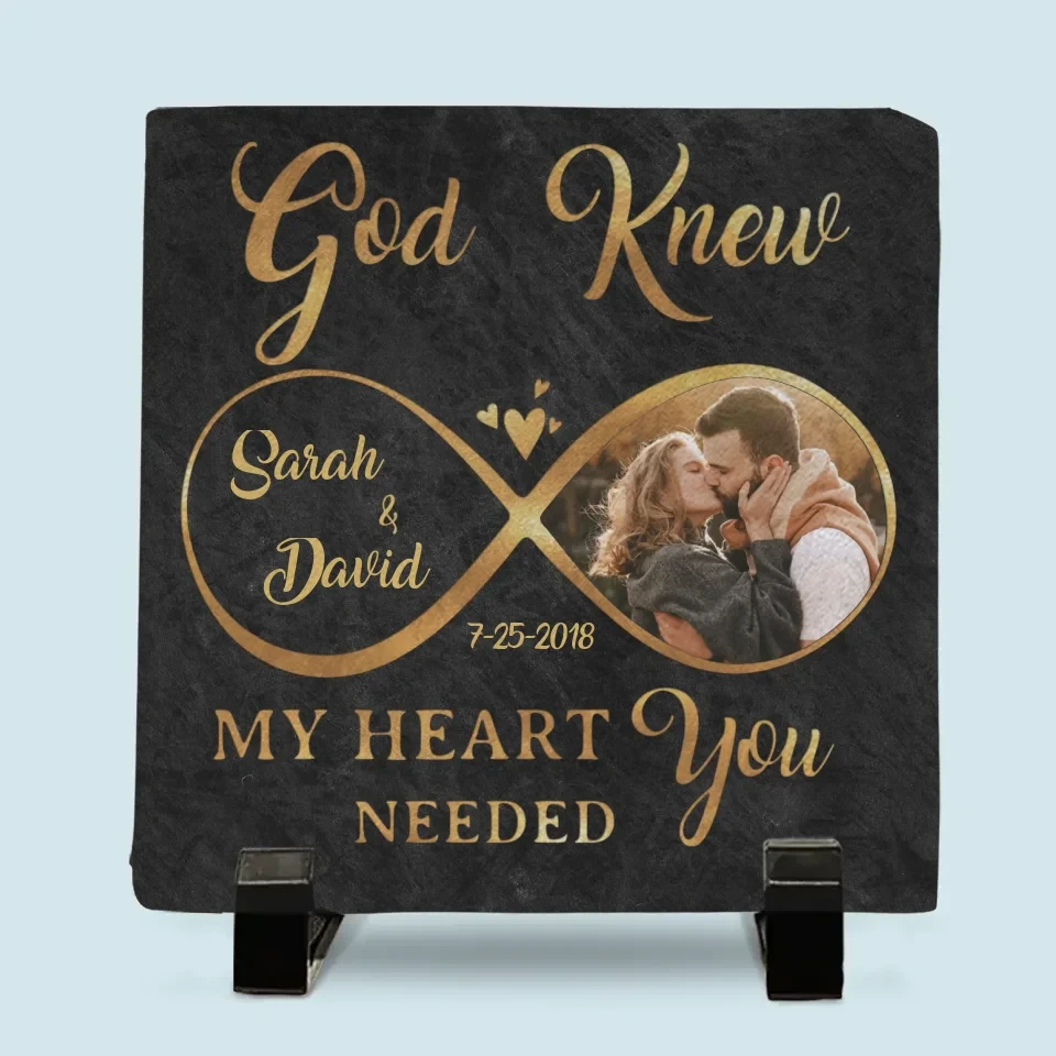 Custom Photo You Stole My Heart, But I’ll Let You Keep It - Couple Personalized Custom Square Shaped Stone With Stand - Gift For Husband Wife, Anniversary 2 Custom Photo You Stole My Heart, But I’ll Let You Keep It - Couple Personalized Custom Square Shaped Stone With Stand - Gift For Husband Wife, Anniversary - Image 2