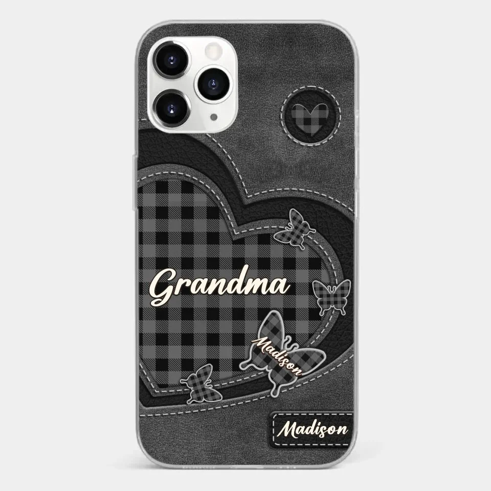 Grandma’s Love Is A Hug That Never Ends - Family Personalized Custom Clear Phone Case - Gift For Mom, Grandma 7 Grandma’s Love Is A Hug That Never Ends - Family Personalized Custom Clear Phone Case - Gift For Mom, Grandma - Image 7