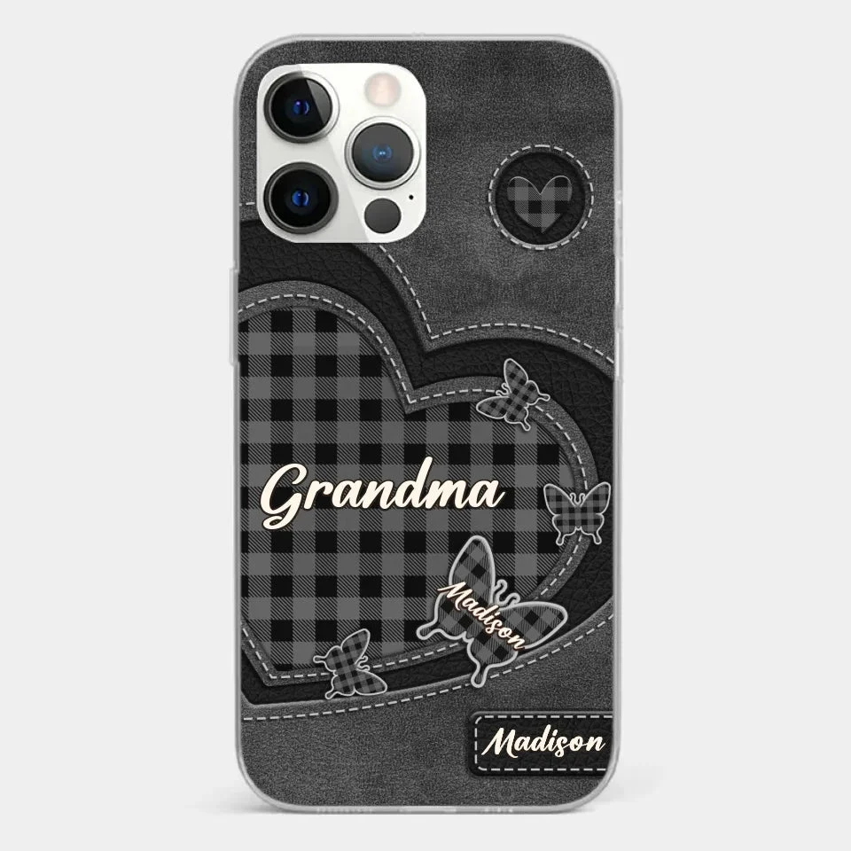 Grandma’s Love Is A Hug That Never Ends - Family Personalized Custom Clear Phone Case - Gift For Mom, Grandma 12 Grandma’s Love Is A Hug That Never Ends - Family Personalized Custom Clear Phone Case - Gift For Mom, Grandma - Image 12