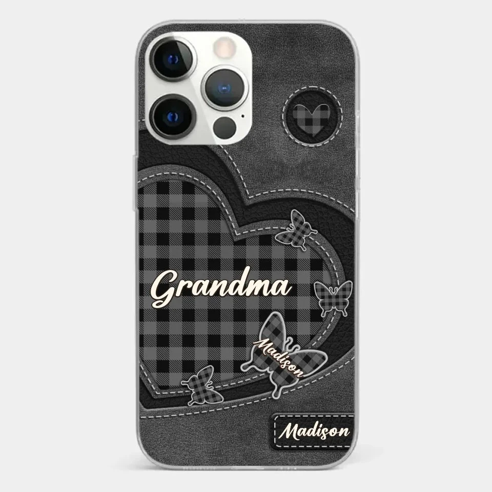 Grandma’s Love Is A Hug That Never Ends - Family Personalized Custom Clear Phone Case - Gift For Mom, Grandma 19 Grandma’s Love Is A Hug That Never Ends - Family Personalized Custom Clear Phone Case - Gift For Mom, Grandma - Image 19