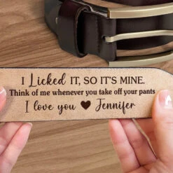 You’re My Forever And Always - Couple Personalized Custom Engraved Leather Belt - Gift For Husband Wife, Anniversary 8 You’re My Forever And Always - Couple Personalized Custom Engraved Leather Belt - Gift For Husband Wife, Anniversary -Pawfect House Store 677e51024c29b