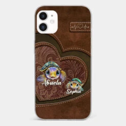 A Turtle Carries Its Home, Grandma Carries Generations Of Love - Family Personalized Custom Clear Phone Case - Gift For Mom, Grandma 25 A Turtle Carries Its Home, Grandma Carries Generations Of Love - Family Personalized Custom Clear Phone Case - Gift For Mom, Grandma -Pawfect House Store 677e52eb13f55 8d6be4d1 2230 407b 978e e4212dca5595