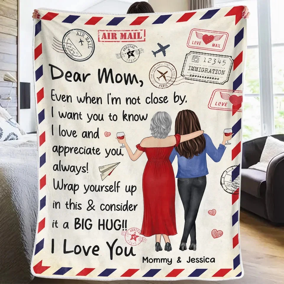 My First Love, My Forever Hero - Family Personalized Custom Blanket - Gift For Mom, Daughter 5 My First Love, My Forever Hero - Family Personalized Custom Blanket - Gift For Mom, Daughter - Image 5