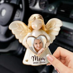 Custom Photo In Loving Memory Of A Gentle Soul - Memorial Personalized Custom Car Visor Clip - Sympathy Gift For Family Members 6 Custom Photo In Loving Memory Of A Gentle Soul - Memorial Personalized Custom Car Visor Clip - Sympathy Gift For Family Members -Pawfect House Store 677f77e5cece2