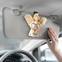 Custom Photo In Loving Memory Of A Gentle Soul - Memorial Personalized Custom Car Visor Clip - Sympathy Gift For Family Members 7 Custom Photo In Loving Memory Of A Gentle Soul - Memorial Personalized Custom Car Visor Clip - Sympathy Gift For Family Members -Pawfect House Store 677f77ed995d2