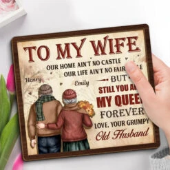 You Are My Queen Forever - Couple Personalized Custom 2-Layered Wooden Plaque With Stand - Gift For Husband Wife, Anniversary 8 You Are My Queen Forever - Couple Personalized Custom 2-Layered Wooden Plaque With Stand - Gift For Husband Wife, Anniversary -Pawfect House Store 677f7cf491f09