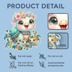 In Life’s Ocean, Mommy Is Our Turtle - Family Personalized Custom Car Ornament - Acrylic Custom Shaped - Gift For Mom, Grandma 9 In Life’s Ocean, Mommy Is Our Turtle - Family Personalized Custom Car Ornament - Acrylic Custom Shaped - Gift For Mom, Grandma -Pawfect House Store 677f7e25813c9