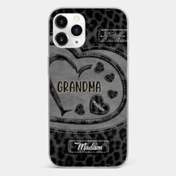 Grandma’s Love Makes Life Sweeter - Family Personalized Custom Clear Phone Case - Gift For Mom, Grandma 27 Grandma’s Love Makes Life Sweeter - Family Personalized Custom Clear Phone Case - Gift For Mom, Grandma -Pawfect House Store 677f9f5c32452 4f2b4ca3 24ce 4833 8ee2 7e14cb912aee