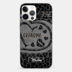 Grandma’s Love Makes Life Sweeter - Family Personalized Custom Clear Phone Case - Gift For Mom, Grandma 31 Grandma’s Love Makes Life Sweeter - Family Personalized Custom Clear Phone Case - Gift For Mom, Grandma -Pawfect House Store 677f9f5fe4cc1 c6fb7d6b 64b1 4c45 9bb1 8b1bd34ad4e0