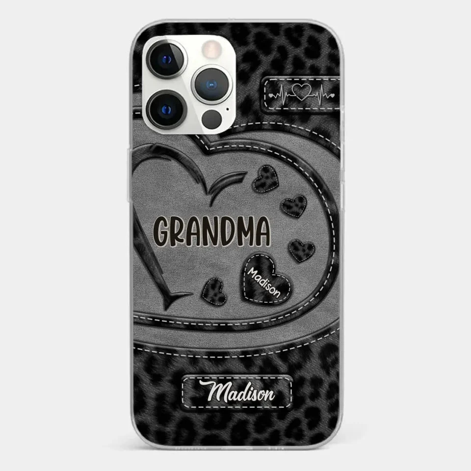 Grandma’s Love Makes Life Sweeter - Family Personalized Custom Clear Phone Case - Gift For Mom, Grandma 12 Grandma’s Love Makes Life Sweeter - Family Personalized Custom Clear Phone Case - Gift For Mom, Grandma - Image 12
