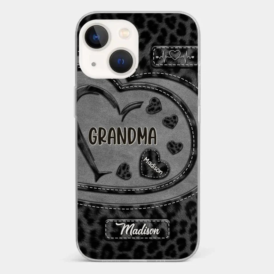 Grandma’s Love Makes Life Sweeter - Family Personalized Custom Clear Phone Case - Gift For Mom, Grandma 14 Grandma’s Love Makes Life Sweeter - Family Personalized Custom Clear Phone Case - Gift For Mom, Grandma - Image 14