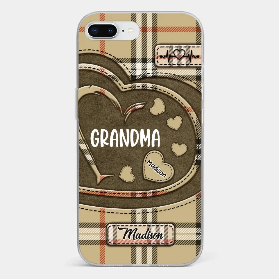 Her Love Is A Legacy That Never Fades - Family Personalized Custom Clear Phone Case - Gift For Mom, Grandma 5 Her Love Is A Legacy That Never Fades - Family Personalized Custom Clear Phone Case - Gift For Mom, Grandma - Image 5
