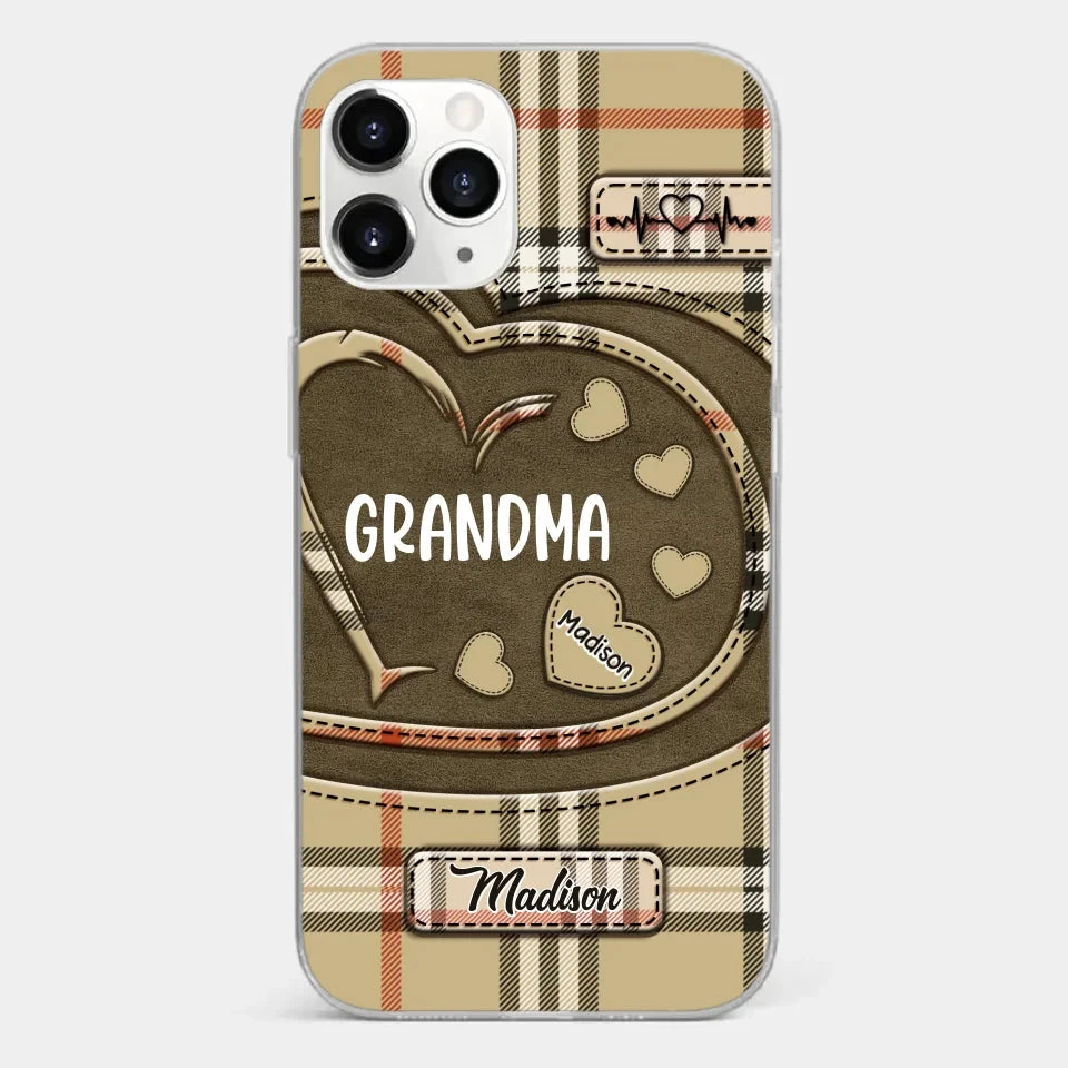 Her Love Is A Legacy That Never Fades - Family Personalized Custom Clear Phone Case - Gift For Mom, Grandma 7 Her Love Is A Legacy That Never Fades - Family Personalized Custom Clear Phone Case - Gift For Mom, Grandma - Image 7