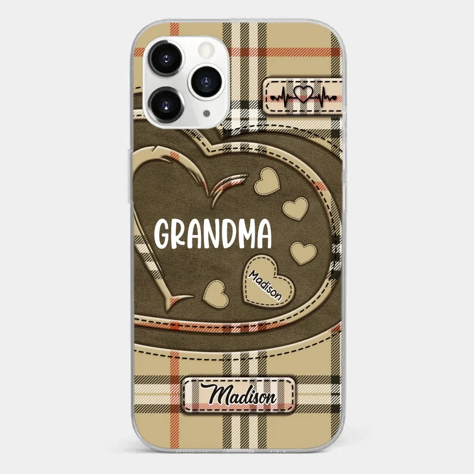 Her Love Is A Legacy That Never Fades - Family Personalized Custom Clear Phone Case - Gift For Mom, Grandma 8 Her Love Is A Legacy That Never Fades - Family Personalized Custom Clear Phone Case - Gift For Mom, Grandma - Image 8