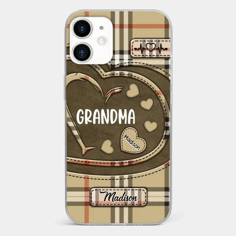 Her Love Is A Legacy That Never Fades - Family Personalized Custom Clear Phone Case - Gift For Mom, Grandma 9 Her Love Is A Legacy That Never Fades - Family Personalized Custom Clear Phone Case - Gift For Mom, Grandma - Image 9