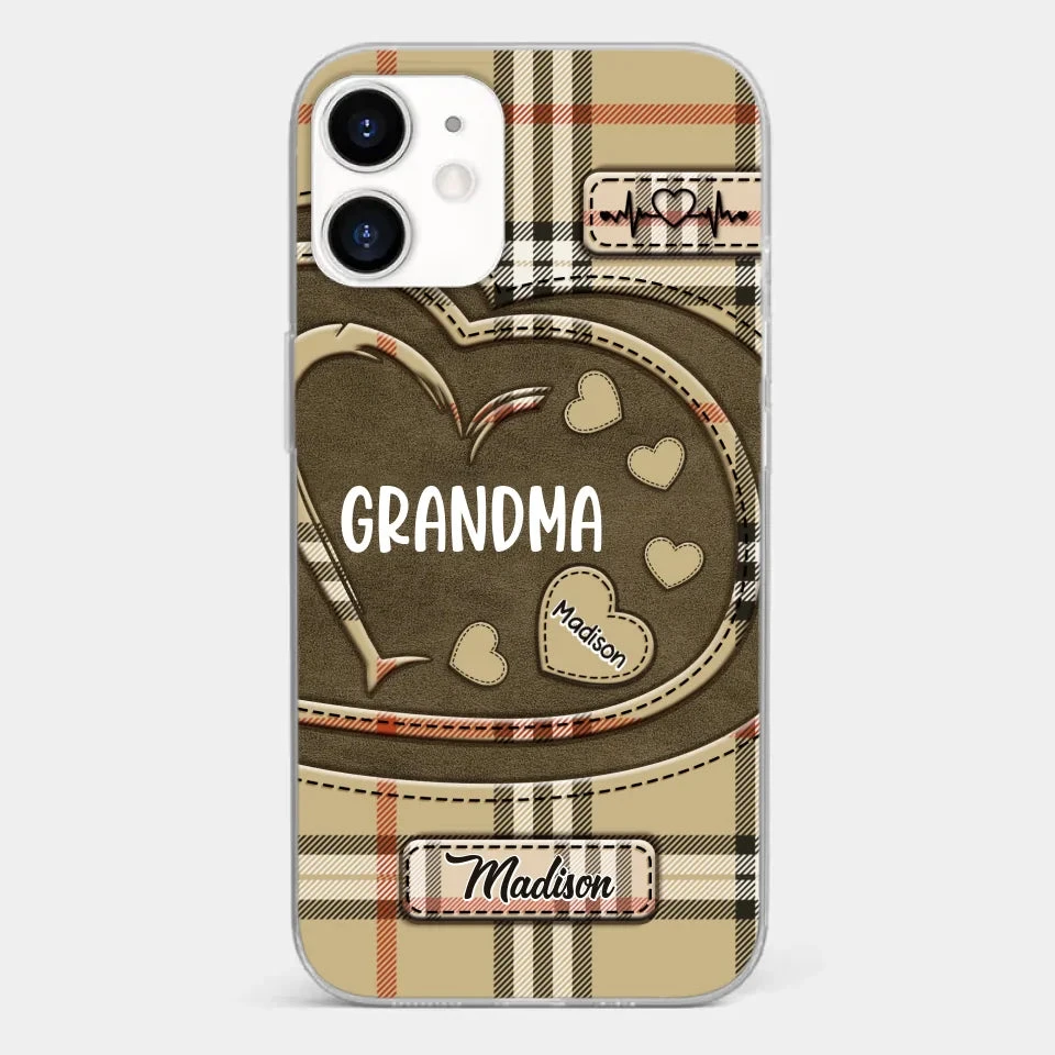 Her Love Is A Legacy That Never Fades - Family Personalized Custom Clear Phone Case - Gift For Mom, Grandma 10 Her Love Is A Legacy That Never Fades - Family Personalized Custom Clear Phone Case - Gift For Mom, Grandma - Image 10