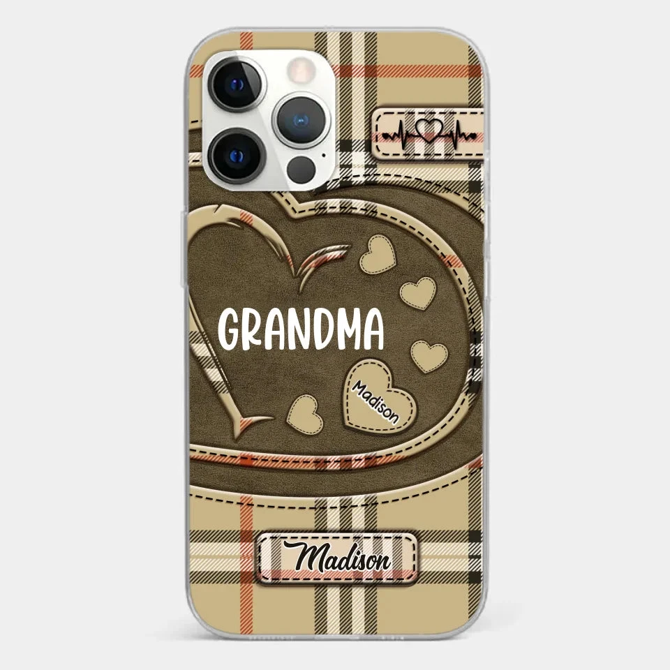 Her Love Is A Legacy That Never Fades - Family Personalized Custom Clear Phone Case - Gift For Mom, Grandma 12 Her Love Is A Legacy That Never Fades - Family Personalized Custom Clear Phone Case - Gift For Mom, Grandma - Image 12