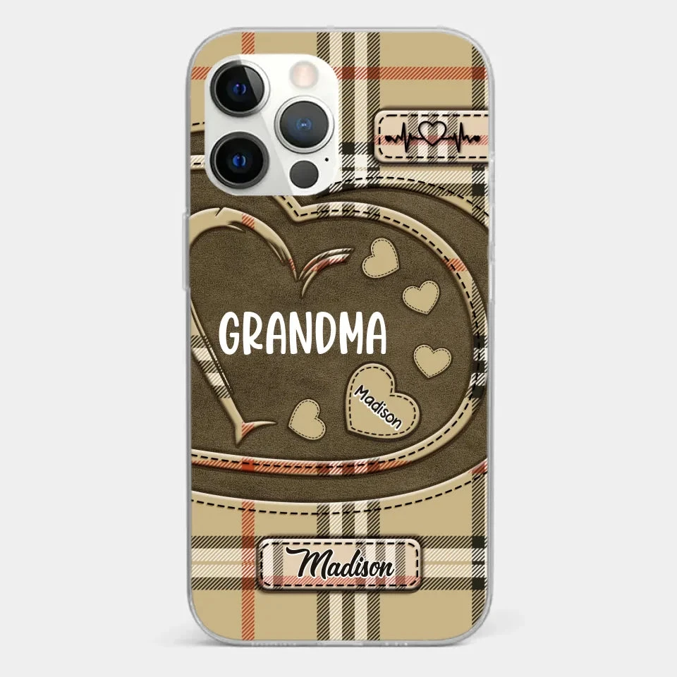 Her Love Is A Legacy That Never Fades - Family Personalized Custom Clear Phone Case - Gift For Mom, Grandma 15 Her Love Is A Legacy That Never Fades - Family Personalized Custom Clear Phone Case - Gift For Mom, Grandma - Image 15