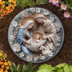 A Touching Way To Honor Family And Their Beliefs - Family Personalized Custom 3D Effect Printed Round Shaped Stone With Stand - Gift For Family Members 12 A Touching Way To Honor Family And Their Beliefs - Family Personalized Custom 3D Effect Printed Round Shaped Stone With Stand - Gift For Family Members -Pawfect House Store 677faf76ddd40