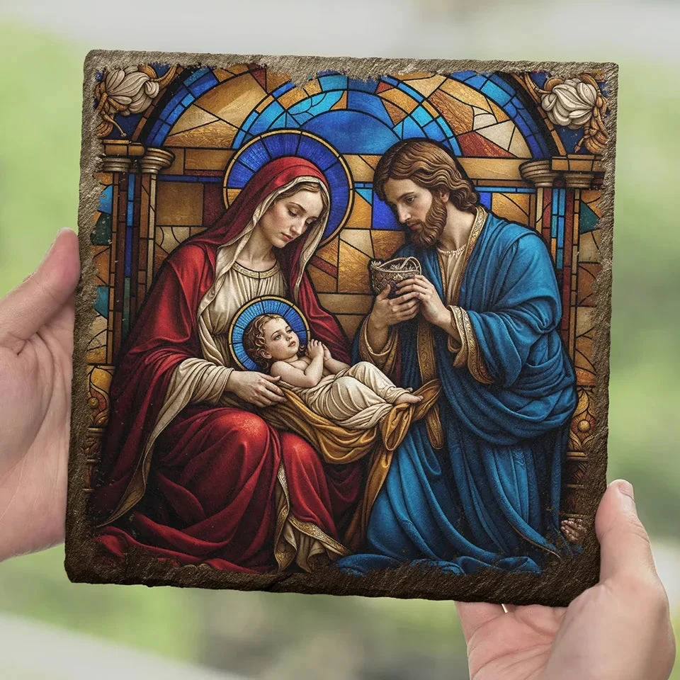 Share The Meaning Of Love And Hope In Your Home - Family Personalized Custom Square Shaped Stone With Stand - Gift For Yourself, Best Friends, Siblings, Family Members 4 Share The Meaning Of Love And Hope In Your Home - Family Personalized Custom Square Shaped Stone With Stand - Gift For Yourself, Best Friends, Siblings, Family Members - Image 4