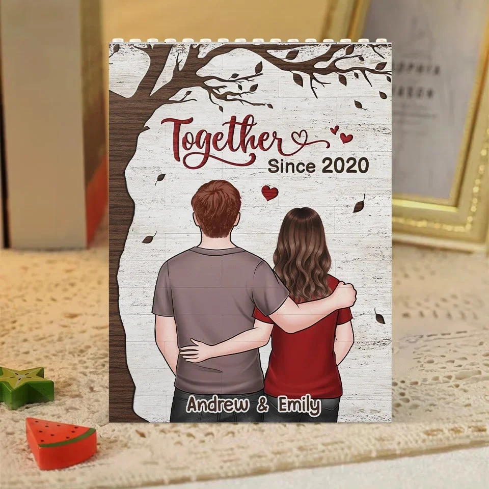 My Love For You Reaches Beyond Measure - Couple Personalized Custom Vertical Rectangle Shaped Building Brick Blocks - Gift For Husband Wife, Anniversary 1 My Love For You Reaches Beyond Measure - Couple Personalized Custom Vertical Rectangle Shaped Building Brick Blocks - Gift For Husband Wife, Anniversary